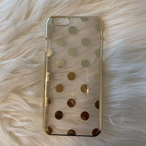 Gold dots iPhone 6/6s case